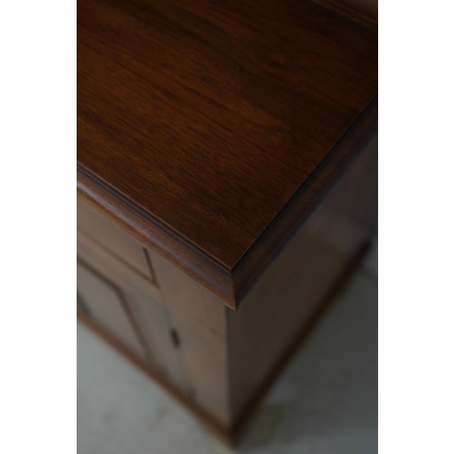 Country Chippendale Hand Crafted Walnut Cupboard For Sale - Image 12 of 18
