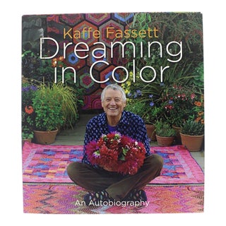 Kaffe Fassett Dreaming in Color an Autobiography Hard Cover Book For Sale