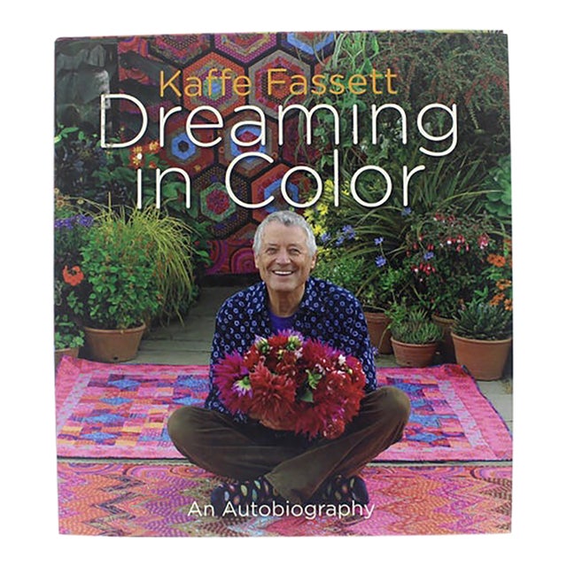 Kaffe Fassett Dreaming in Color an Autobiography Hard Cover Book For Sale