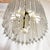 Art Deco Two Tear Lucite Chandelier For Sale - Image 4 of 9
