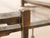 Brutalist Wrought Bronze and Crystal Glass Coffee Table by Lothar Klute, 2001, Set of 3 For Sale - Image 6 of 12