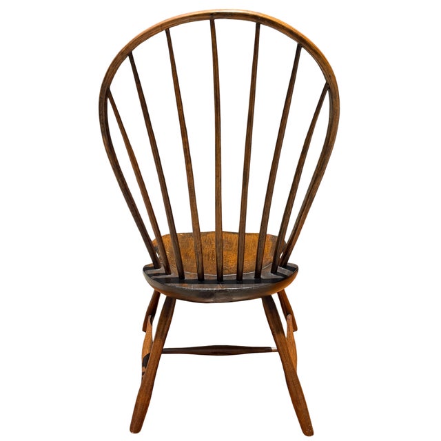 19th Century Antique 19th C English Windsor Chair For Sale - Image 5 of 6