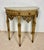 Italian Neoclassical Polychromed Console Table with Marble Top, 1940 For Sale - Image 13 of 18