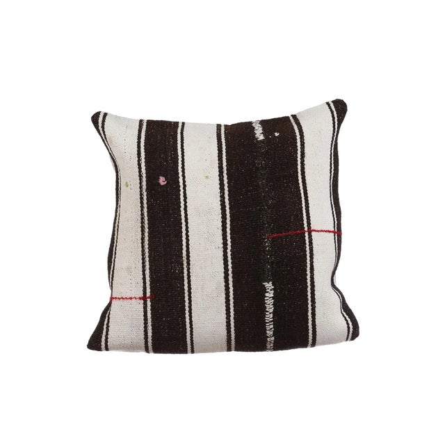Striped Kilim Pillow Cover For Sale - Image 4 of 4