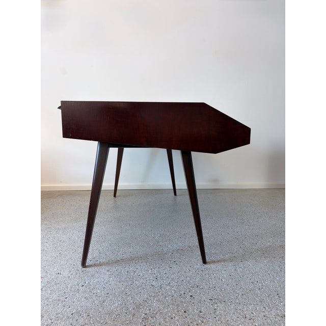 Mid-Century Desk with Book Shelf, Germany, 1950s For Sale - Image 10 of 16