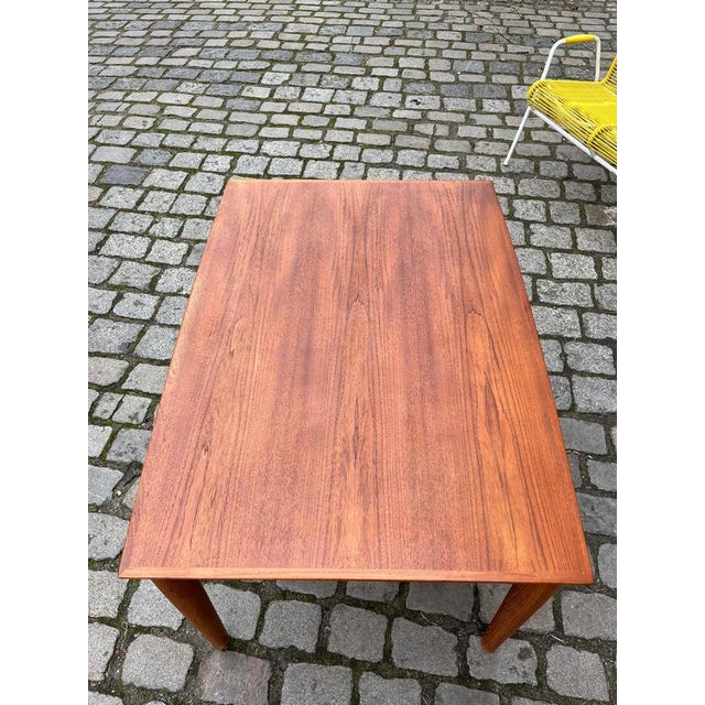 Extendable Teak Dining Table by Grete Jalk for Glostrup Møbelfabrik For Sale - Image 5 of 11
