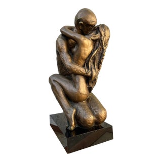1960's Austin Production "Loving Touch" Signed Brutalist Sculpture.Signed by the Artist. For Sale
