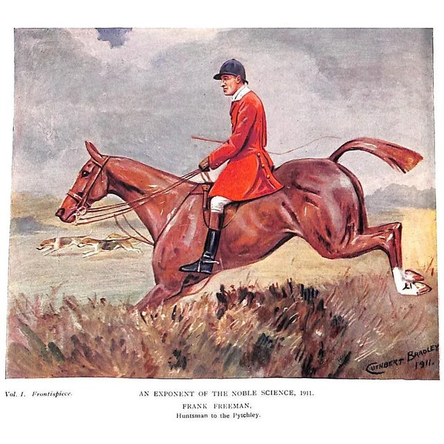 "The Noble Science of Fox-Hunting: Vol I & Ii" 1911 Blew, w.c.A. For Sale - Image 14 of 15
