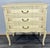 Chest of Drawers Vintage French Louis Shabby Chic 3 Drawers Cabinet Lot 4499 For Sale - Image 3 of 15