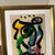 Abstract 1970s Peter Robert Keil Original Painting Abstract Miro Style Modern Art Signed Framed For Sale - Image 3 of 9