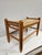 Brown Danish Modern Rush Seat Footstool For Sale - Image 8 of 14