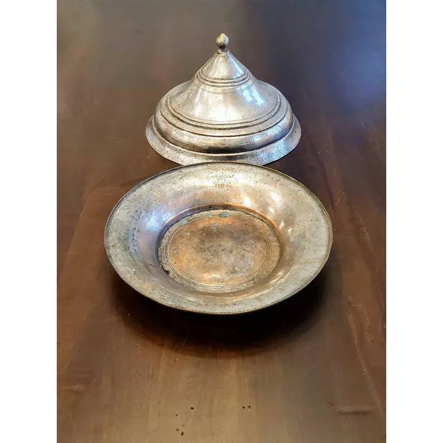 Antique Ottoman Empire Serving Dish Set For Sale - Image 4 of 11