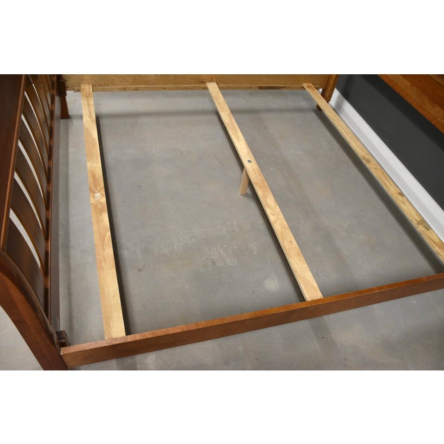 Cherry King Bed by Richardson Brothers For Sale - Image 9 of 11