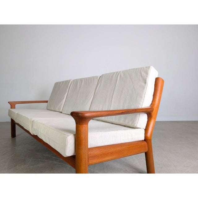 Midcentury Modern Sofa in Teak by Juul Kristensen, 1960 For Sale - Image 6 of 10