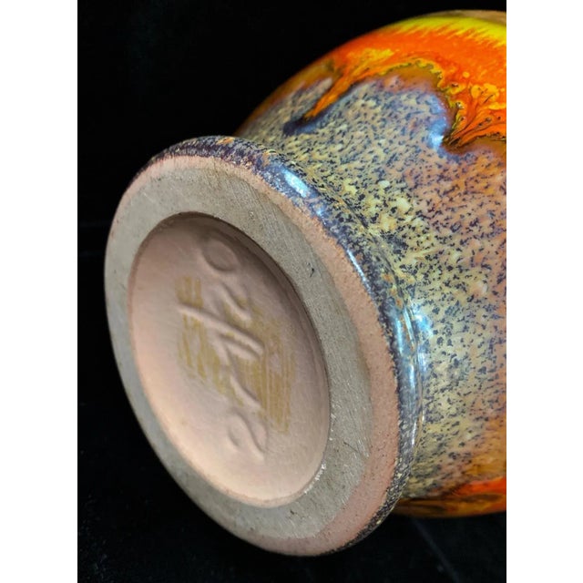 Vintage Ceramic Vase from Scheurich, 1970s For Sale - Image 3 of 4