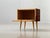 Mid-Century Modern Bedside Table with Drop-Down Door, 1950s For Sale - Image 10 of 17
