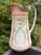 Ceramic Antique Crown Devon Victorian/Edwardian Art Nouveau Fine English Porcelain Pitcher and Washbowl Set For Sale - Image 7 of 14