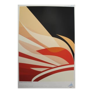 2006 Original Vintage Torino Winter Olympics Poster, Opening Ceremonies For Sale