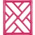 Chippendale Platform Bed California King - Pink For Sale In West Palm - Image 6 of 12
