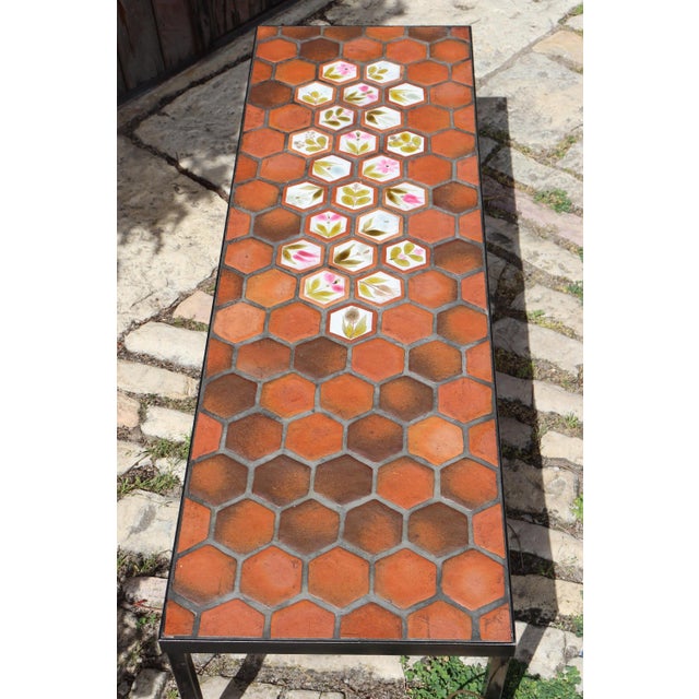 1950s Ceramic Coffee Table from Roger Capron, 1950s For Sale - Image 5 of 10