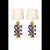 Italian Table Lamps in Brass and Blue Murano Glass from Justfurnituress SRL, Set of 2 For Sale - Image 9 of 11