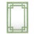 Matthew Izzo Home - Geneva Sage Green Rattan Wall Mirror For Sale