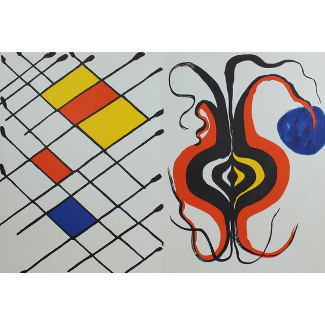 Alexander Calder "Derriere Le Miroir No.156" Lithograph Art Book For Sale In Palm Springs - Image 6 of 10
