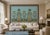 Atelier Aria Lumae Palais De Versailles Arabesque Neoclassical Complete Four Piece Salon Panel Ensemble For Sale - Image 16 of 18