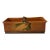1940s Roseville Pine Cone Brown Rare Window Box Planter W/ Handle For Sale