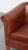 Cowhide Leather Club Chair with Decorative Nails For Sale - Image 12 of 14