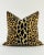 Custom Braemore Leopard Velvet Pillow For Sale - Image 4 of 9