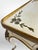 Florentine Hand Painted Gold Shell Detail Tea Table Mid-Century Hoof Foot For Sale - Image 11 of 12