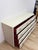 Coastal Mitchell Gold Bob Williams White Dresser, Brass Handles, 8 Drawer For Sale - Image 12 of 13