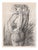 Marcel Gromaire, Nude, Nu De Dos / Flemish Interior, 1952, Lithograph For Sale