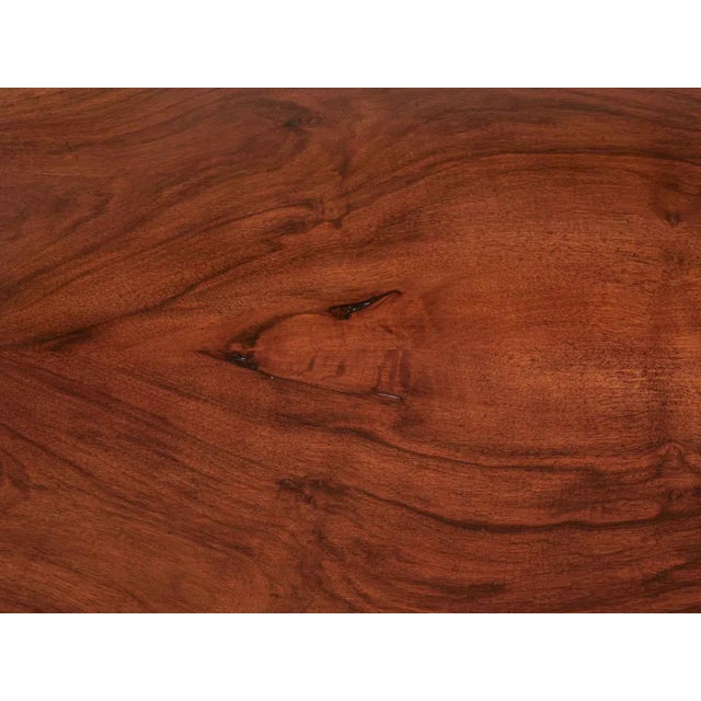 Brown French Walnut Louis XV Style Dining Table For Sale - Image 8 of 12