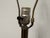 Glass Brass + Cut Glass Floor Lamp, Vintage. For Sale - Image 7 of 12