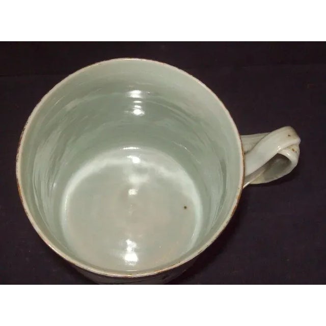 Early 19th Century 1800 - 1810 Chinese Export Porcelain Tankard Mug for the American Federal Market For Sale - Image 5 of 11