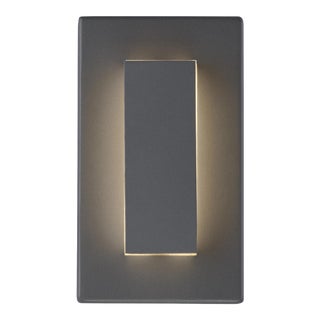 Visual Comfort Modern Aspen 8 Outdoor Wall LED Charcoal For Sale