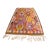 Mid 20th Century Handwoven Large Diamond Medallion Tribal Rug For Sale