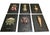 English Set/6 Trompe l'Oeil Vegetable Wall Sculptural Art For Sale - Image 3 of 12