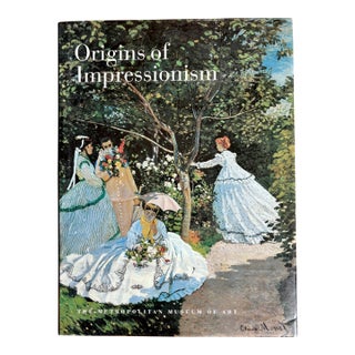 1994 "Origins of Impressionism" Museum Exhibition Book, Hardcover For Sale