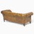 Circa 1930s English Chesterfield Tufted Leather Sofa in Original Distressed Tan Leather For Sale - Image 4 of 9