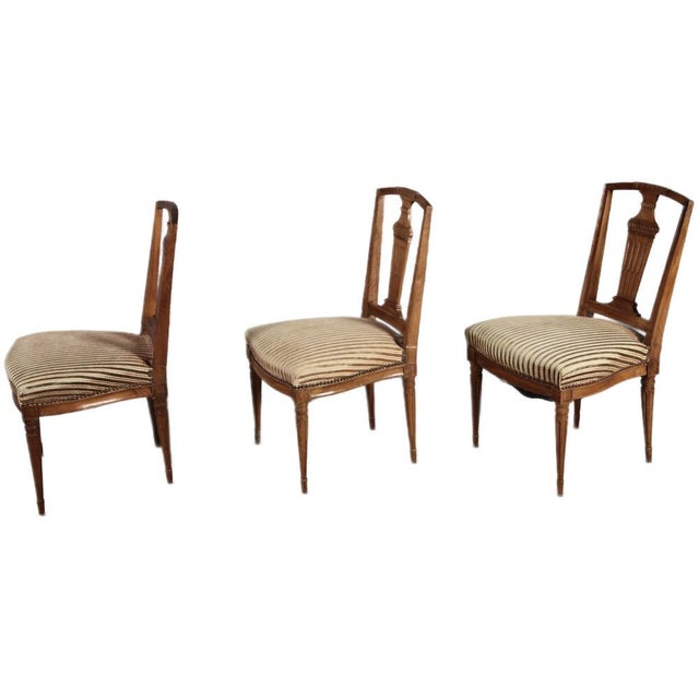 Age and Origin: The seating group is likely from around 1780 and probably originates from France. Chair Dimensions: Height...