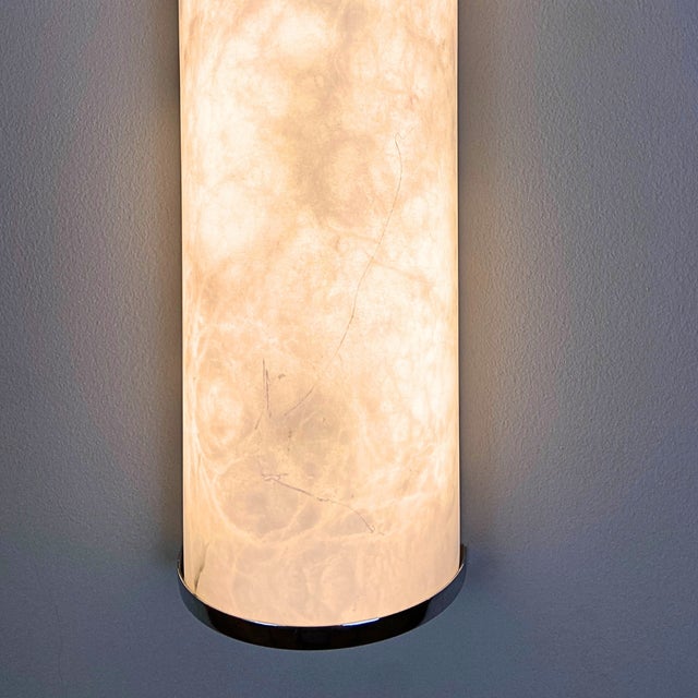 Alabaster Wall Sconce from Eclipsi, Spain, 1990s For Sale - Image 12 of 13