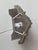 Glass Textured Glass Wall Sconce by J.T. Kalmar for Kalmar, 1960s For Sale - Image 7 of 10