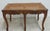 Antique Quality French Country Carved Cane Bench Stool Coffee Table For Sale - Image 9 of 10