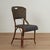 Wood Set of Eight Vintage Rattan French Bistro Chairs For Sale - Image 7 of 17