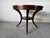 Wood Vintage Thomasville Ernest Hemingway Collection Inlaid Pinwheel Round Center Table With Drawers For Sale - Image 7 of 12