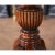 Brown Traditional Scalloped Corner Mahogany Dining Table For Sale - Image 8 of 13