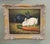 Orange 1980s Oil Painting After George Moreland by Chelsea House For Sale - Image 8 of 10